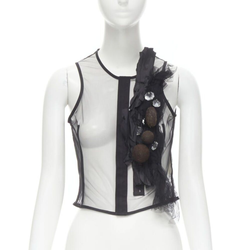 Comme Des Garcons 2004 Sheer Mesh Vest